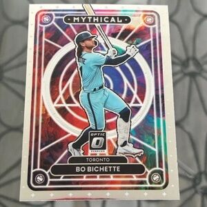 Bo Bichette 2022 Donruss Optic Toronto Blue Jays Baseball Card